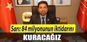 CHP Kocaeli Il Baskani Bulent Sari 84 milyonun iktidarini kuracagiz