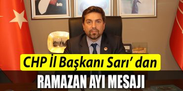 CHP Kocaeli Il Baskani Bulent Saridan Ramazan ayi mesaji