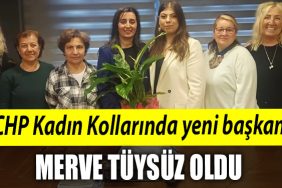 CHP Kocaeli Il Kadin Kollarinin yeni baskani Merve Tuysuz