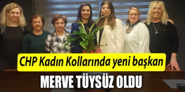 CHP Kocaeli Il Kadin Kollarinin yeni baskani Merve Tuysuz