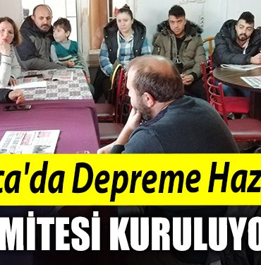 Daricada Depreme Hazirlik Komitesi kuruluyor