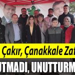 Gelecek Partisi Kocaeli Milletvekili Aday Adayi Serap Cakir Canakkale Zaferini unutmadi