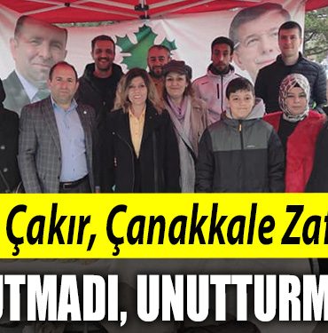 Gelecek Partisi Kocaeli Milletvekili Aday Adayi Serap Cakir Canakkale Zaferini unutmadi