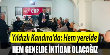 Harun Yildizli Kandirada Hem yerelde hem genelde IKTIDAR OLACAGIZ