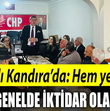 Harun Yildizli Kandirada Hem yerelde hem genelde IKTIDAR OLACAGIZ