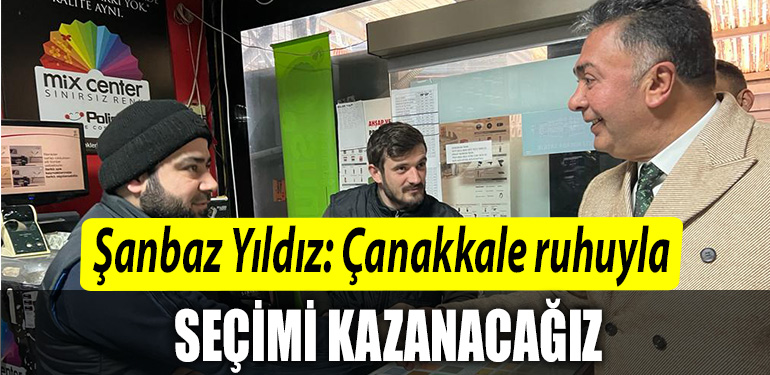 IYI Parti Kocaeli Milletvekili Aday Adayi Sanbaz Yildiz Canakkale ruhuyla secimi kazanacagiz