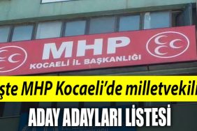 Iste MHP Kocaelide milletvekili aday adaylari listesi