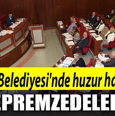 Izmit Belediyesinde huzur haklari depremzedelere