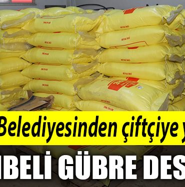Izmit Belediyesinden ciftciye yuzde 70 hibeli gubre destegi