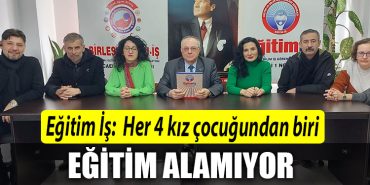 Kocaeli Egitim Is Her 4 kiz cocugundan biri egitim alamiyor