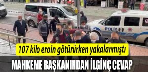 Kocaeli de 107 kilo eroin gotururken yakalanmisti Elinizi vicdaniniza koyun