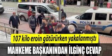Kocaeli de 107 kilo eroin gotururken yakalanmisti Elinizi vicdaniniza koyun