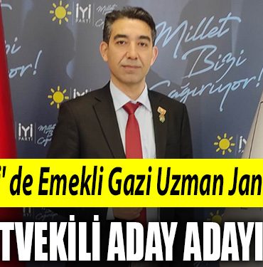 Kocaeli de Emekli Gazi Uzman Jandarma Erkur Kaya milletvekili aday adayi