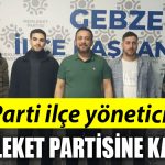 Kocaeli de IYI Parti yoneticileri Memleket Partisine katildi