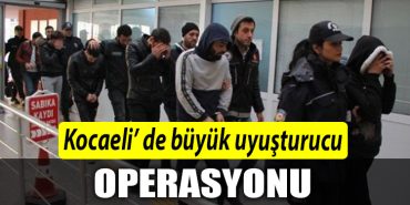 Kocaeli de Uyusturucu ile mucadele calismalarinda 119 supheli yakalandi