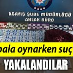 Kocaeli de kumar oynayanlara sucustu baskin