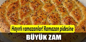 Kocaelide Ramazan pidesine buyuk zam