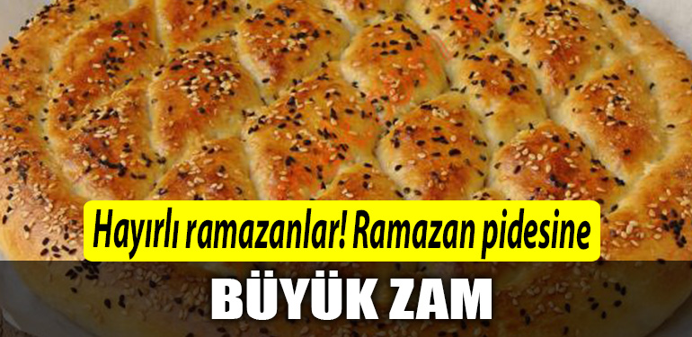 Kocaelide Ramazan pidesine buyuk zam