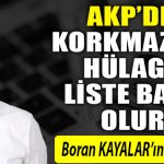 Korkmaz ve Hulagu AKPde liste basi olur