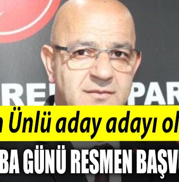 MHP li Aydin Unlu Carsamba gunu Milletvekili aday adayligina basvuruyor