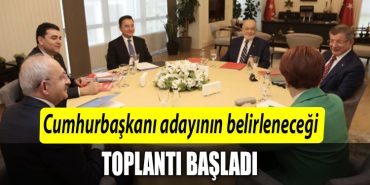 Millet Ittifakinin Cumhurbaskani adayini belirleyecegi toplanti basladi 1