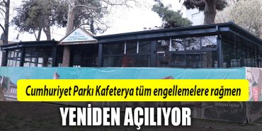 cumhuriyet parki kafeterya