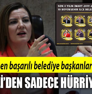 hurriyet en basarili ilce belediye baskani
