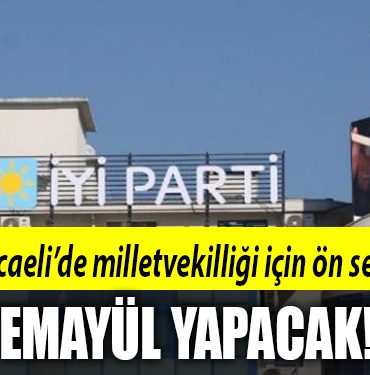 iyi parti kocaeli milletvekili