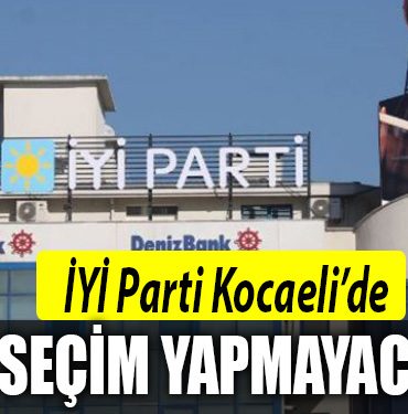 iyi parti kocaeli on secim