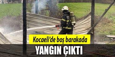 kocaeli bos baraka yangin