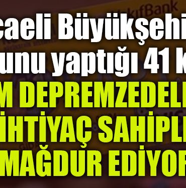 kocaeli buyuksehir 41 kart