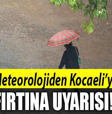 kocaeli firtina