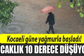 kocaeli hava durumu saganak yagmur 1