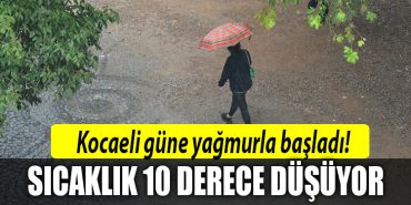 kocaeli hava durumu saganak yagmur 1