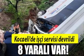 kocaeli isci servisi kaza