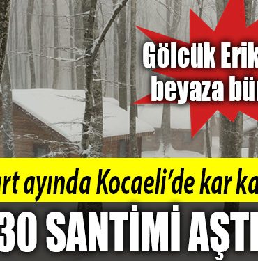 kocaeli kar golcuk