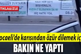 kocaeli karisindan ozur diledi