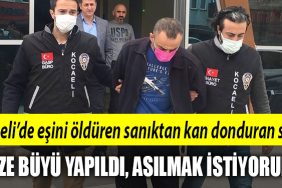 kocaeli karisini oldurdu