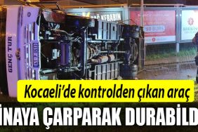 kocaeli kaza arac