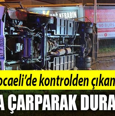 kocaeli kaza arac