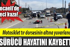 kocaeli kaza motorsiklet