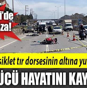 kocaeli kaza motorsiklet