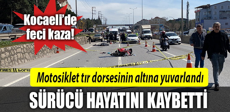 kocaeli kaza motorsiklet