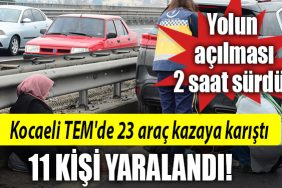 kocaeli kaza tem