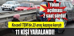 kocaeli kaza tem