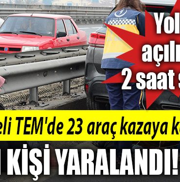 kocaeli kaza tem