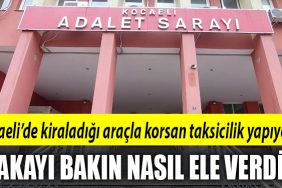 kocaeli korsan taksi