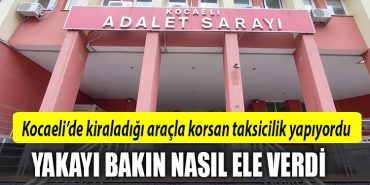 kocaeli korsan taksi