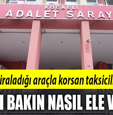 kocaeli korsan taksi