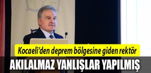 kocaeli rektor